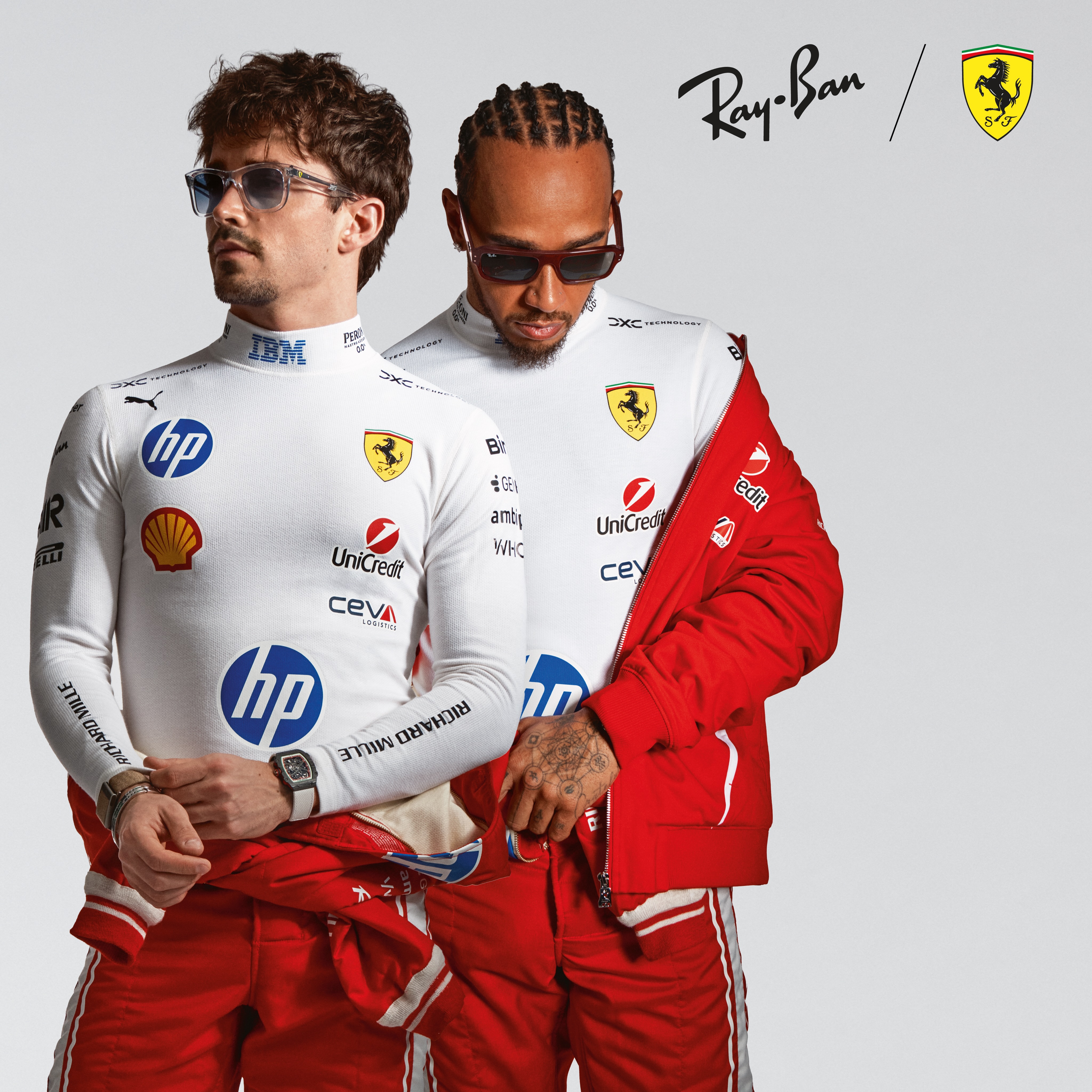 Two drivers, two signature styles, one iconic collaboration. Charles Leclerc and Lewis Hamilton put…